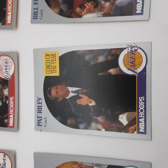 1990 NBA Hoops Coach Cards 6 Count - Picture 6 of 8